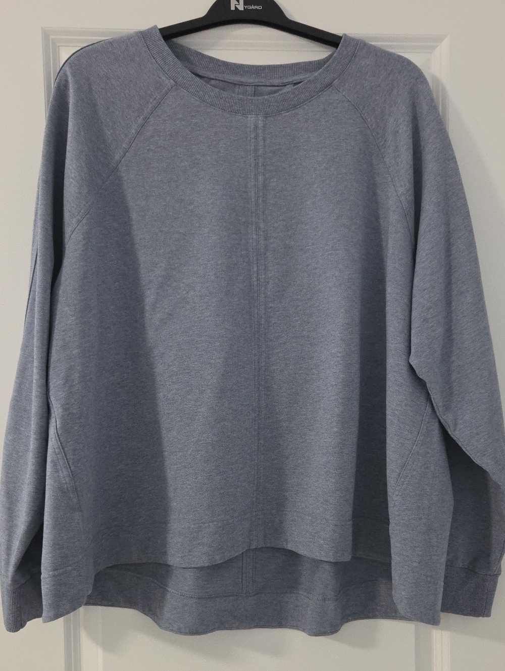 Athleta Women's Crewneck Top in Light Slate Blue